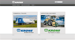 Desktop Screenshot of gruppe.krone.de