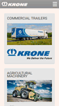 Mobile Screenshot of gruppe.krone.de