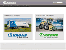 Tablet Screenshot of gruppe.krone.de